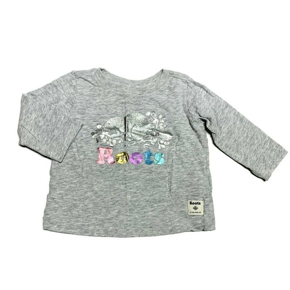Roots baby girls 3-6M long sleeve tee shirt‎